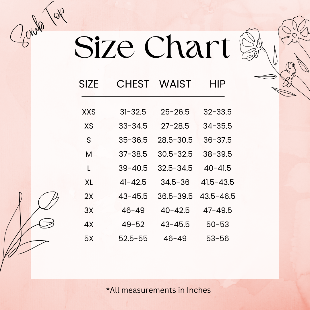 Scrub Top - Pre Order - Round 17