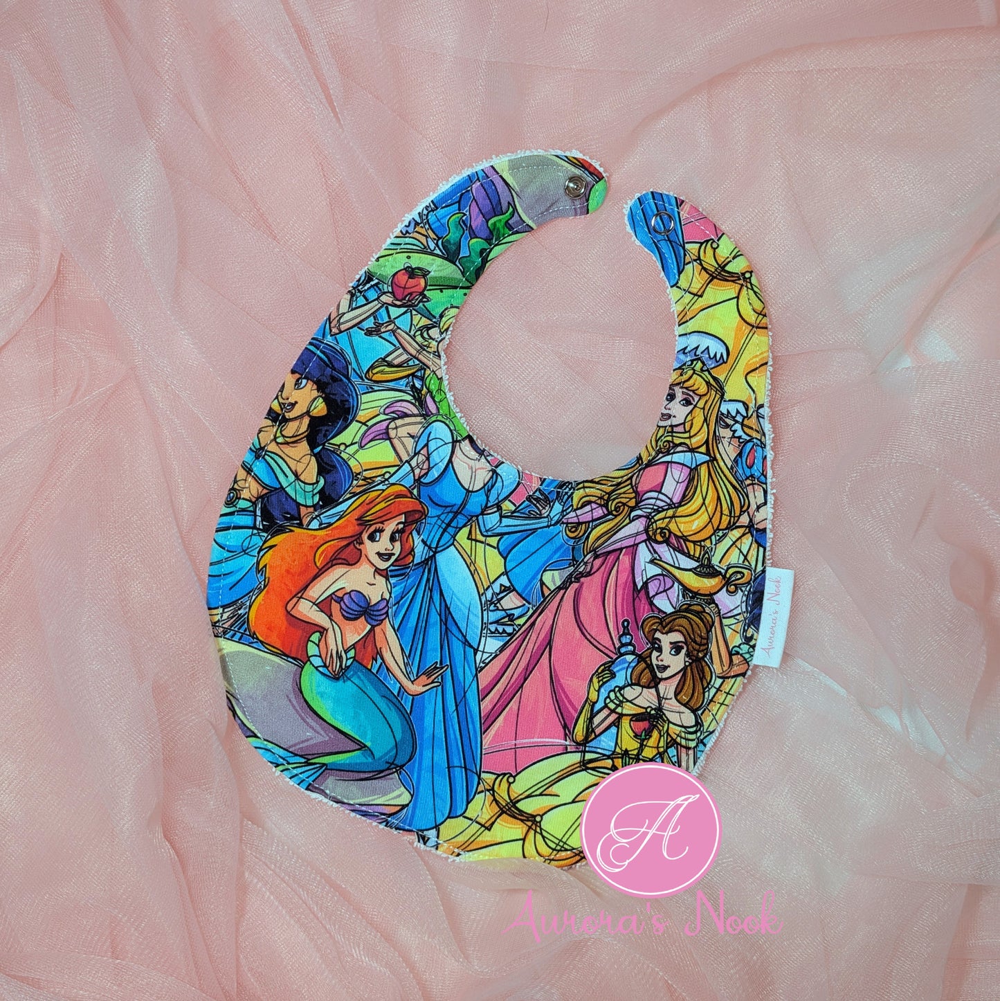 Sketchy Princess Bib