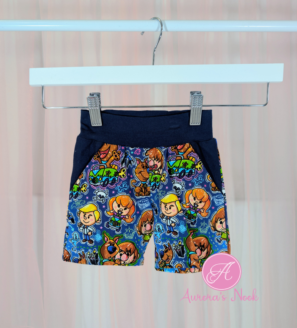 Mystery Gang Pocket Shorts