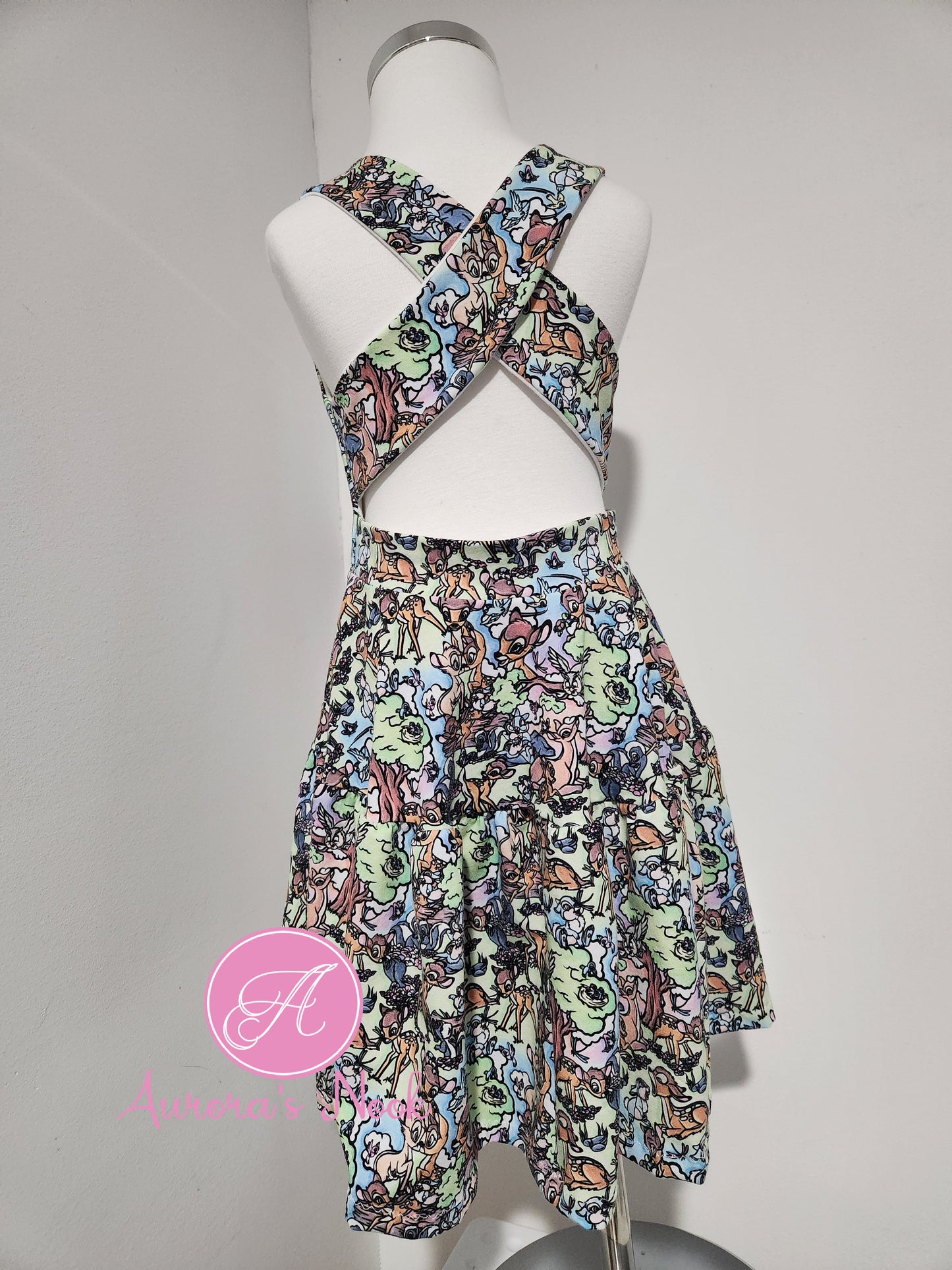 Fantasy Cross Back Dress - Pre Order - Round 17