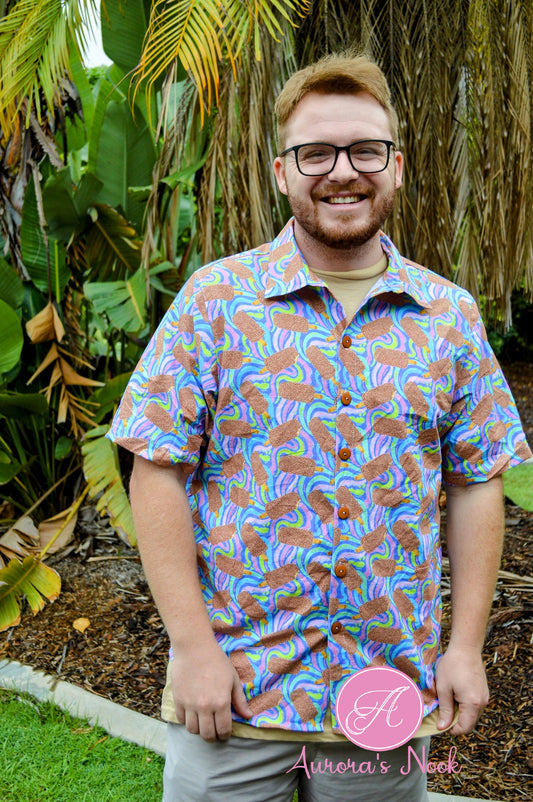 Adult Button Up Shirt - Pre Order - Round 24