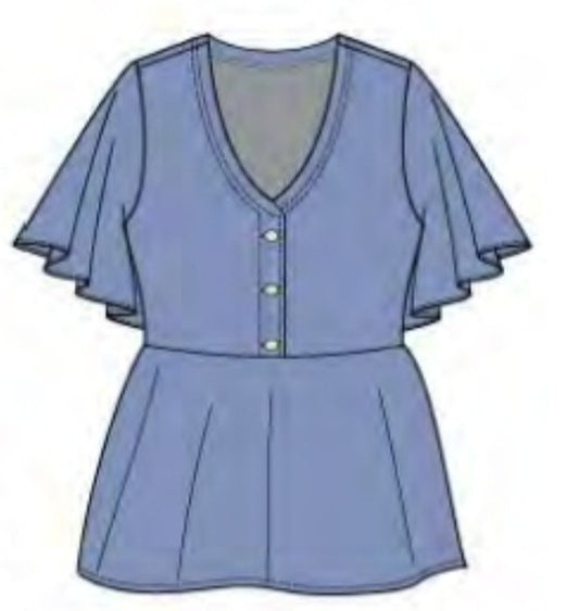 Adult Dreamy Peplum - Pre Order - Round 24