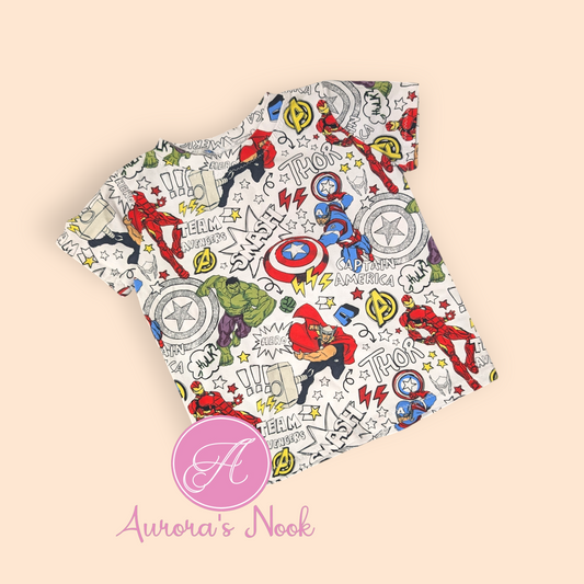 Basic Tee - Superheroes