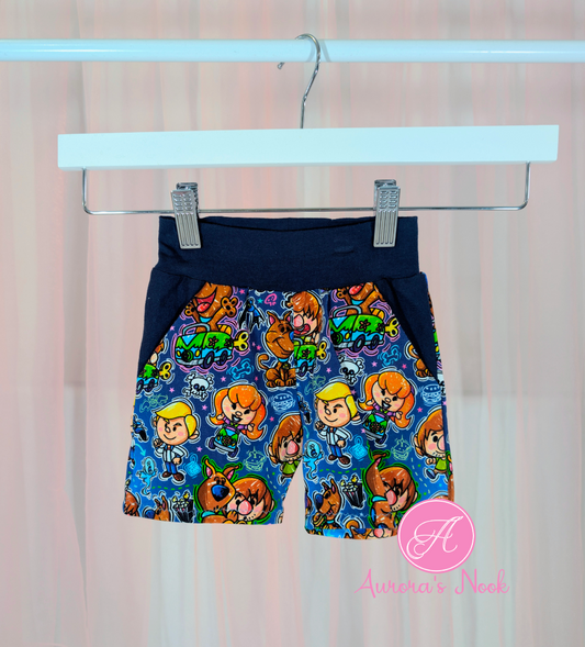 Mystery Gang Pocket Shorts