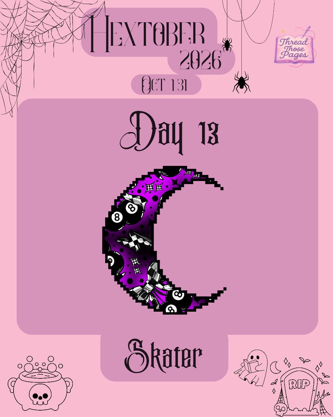Hextober Day 13 - Skater
