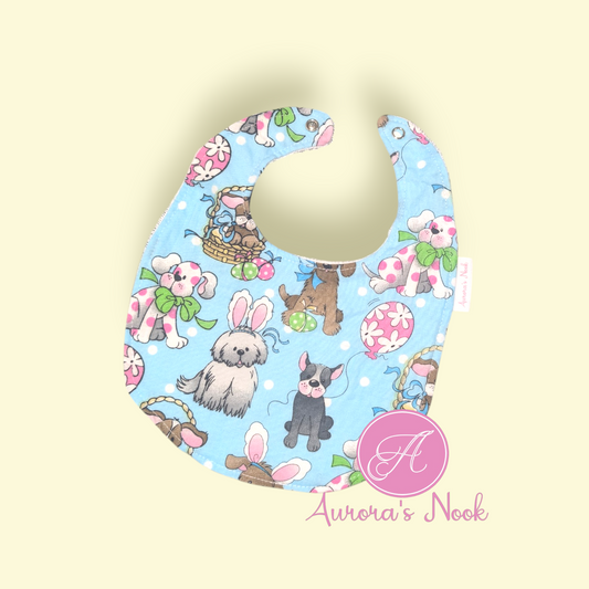 Easter Puppies Bib