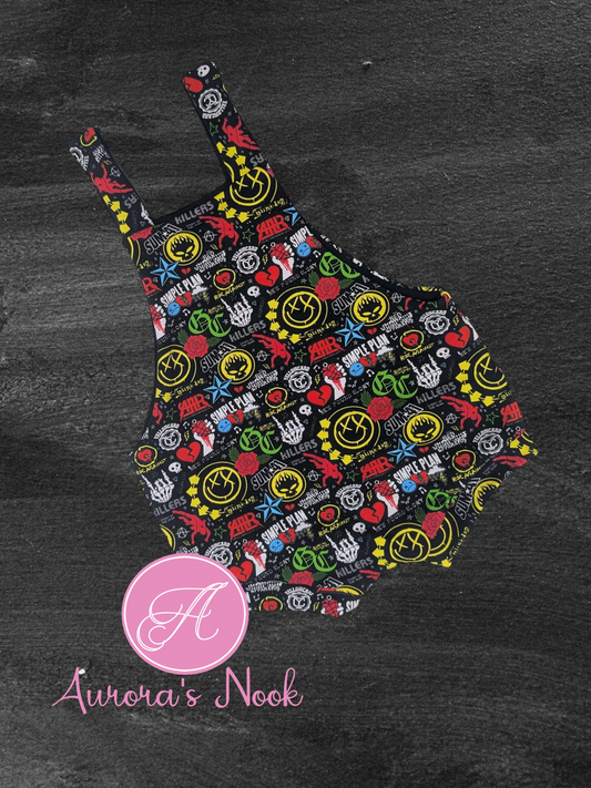 Never a Phase Shorties Overalls